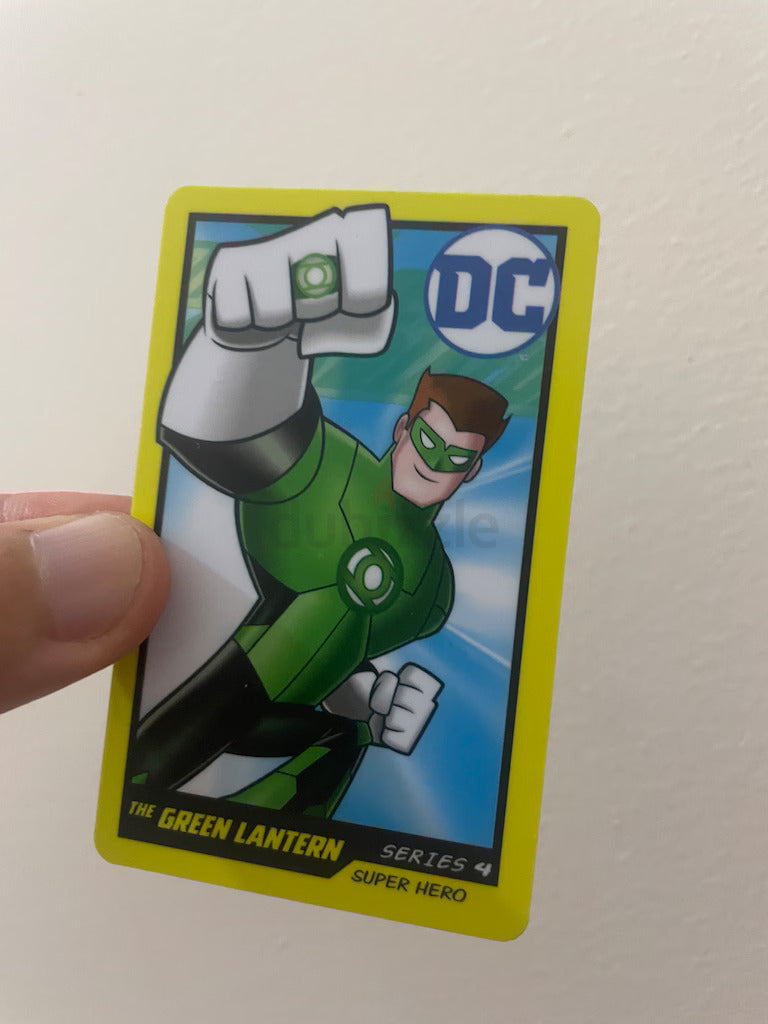 DC Comics Coin Pusher Cards Series 4 The Green Lantern #007 No Barcode