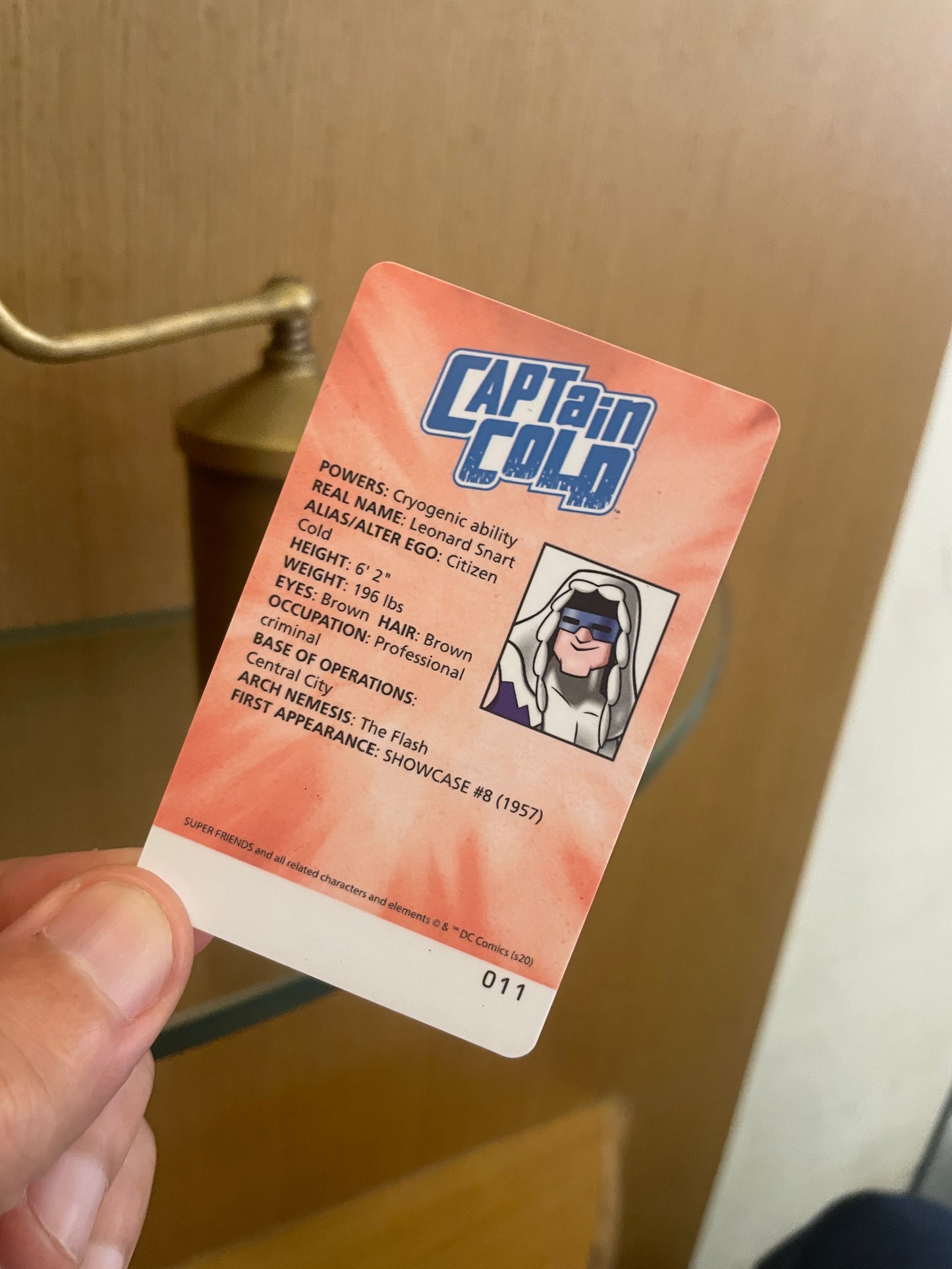 DC Comics Coin Pusher Cards Series 4 Captain Cold #11