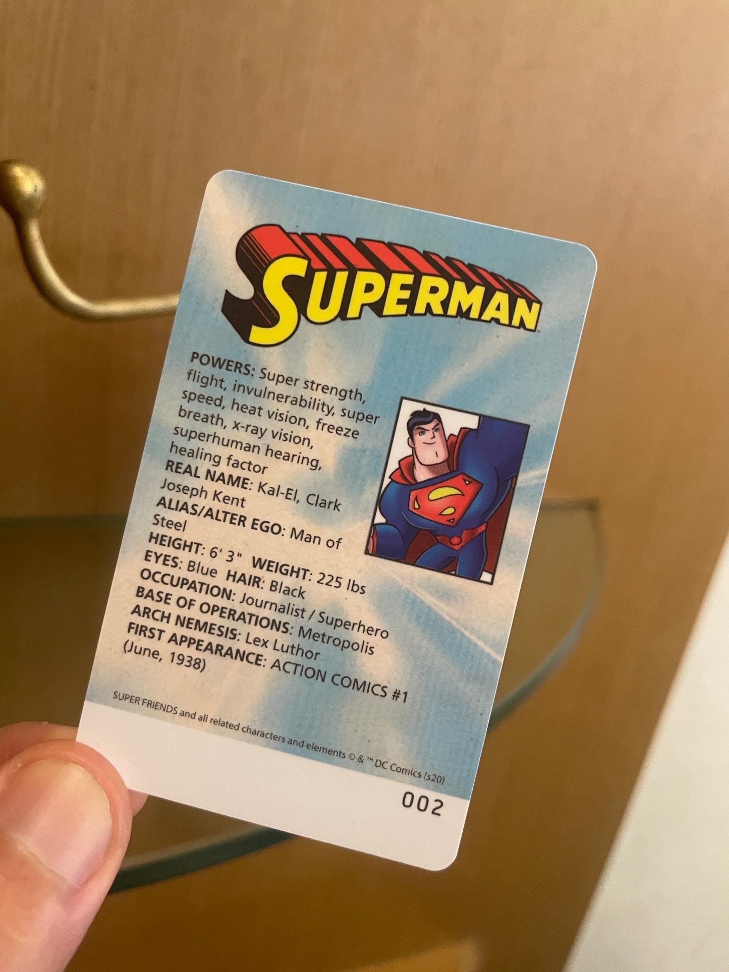 DC Comics Coin Pusher Cards Series 4 Superman #2