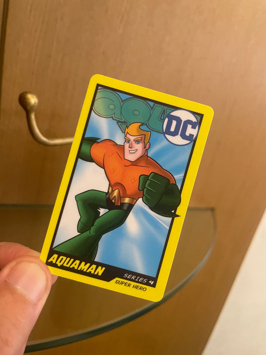 DC Comics Coin Pusher Cards Series 4 Aquaman #5