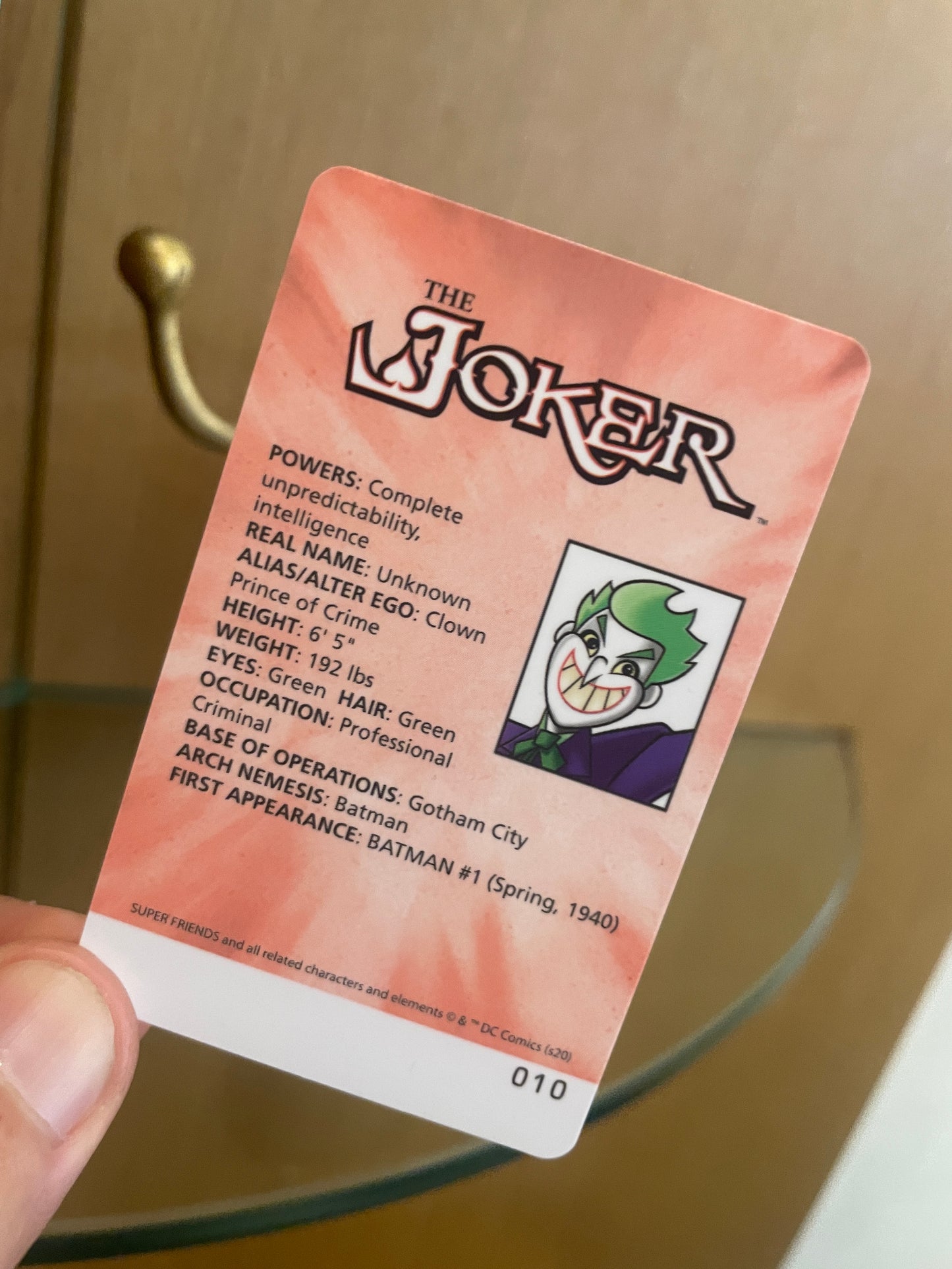 DC Comics Coin Pusher Cards Series 4 The Joker #10